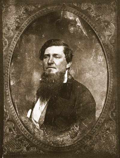 Unidentified Bearded Man by Mathew B. Brady